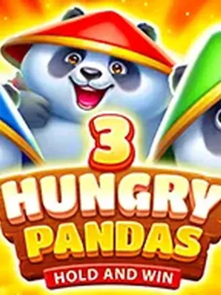 3 Hungry Pandas : Hold and Win